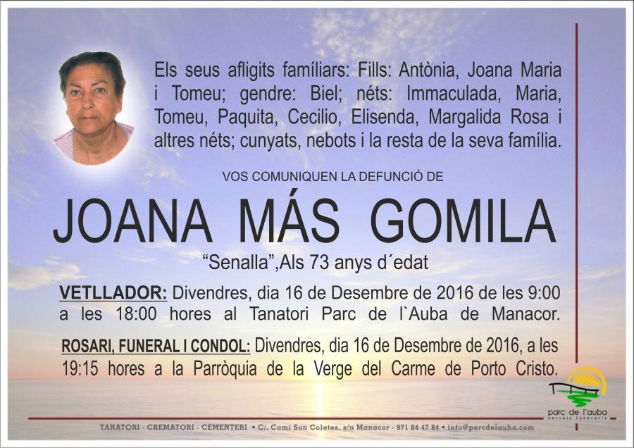 JOANA MÁS GOMILA