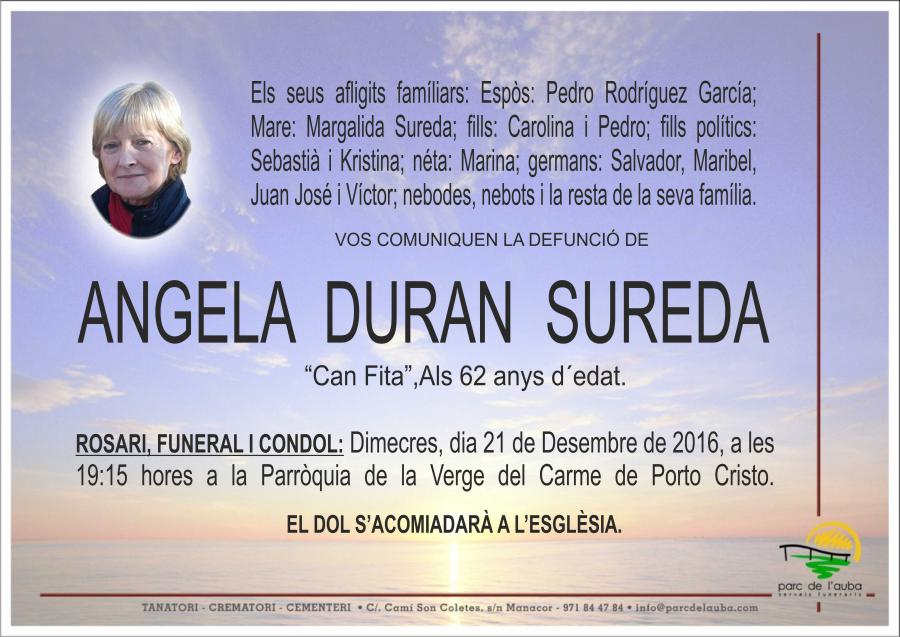 ANGELA DURAN SUREDA