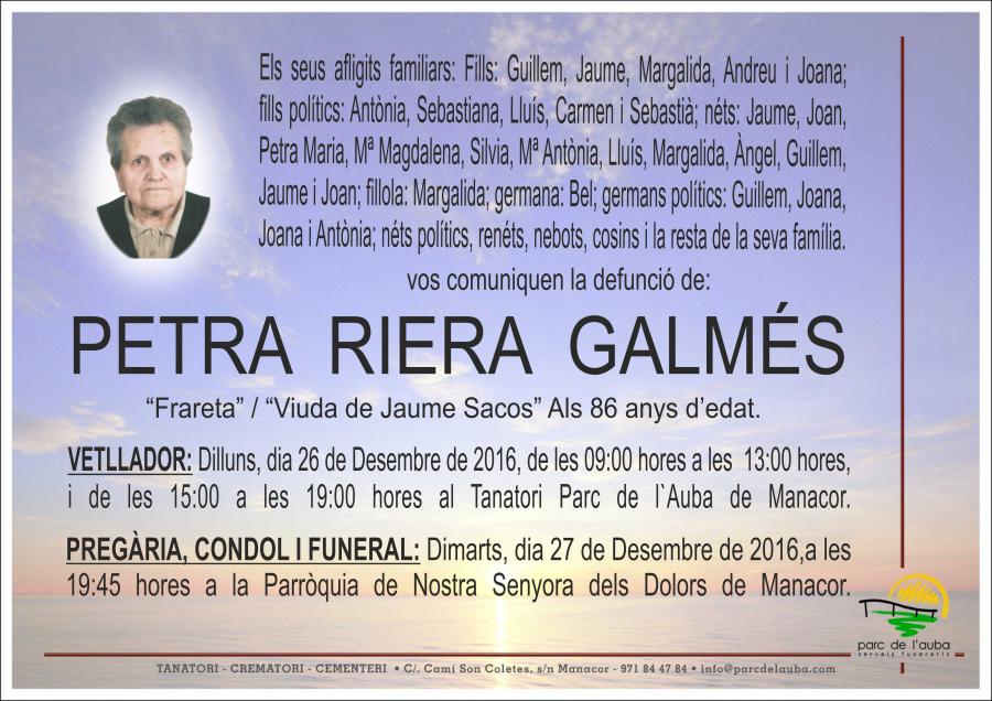 PETRA RIERA GALMÉS