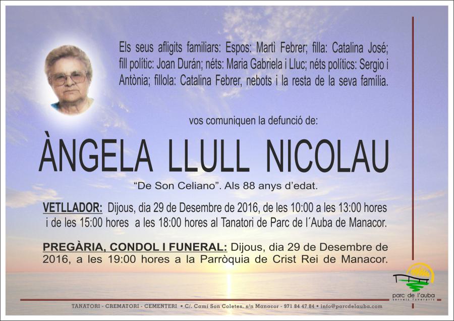 ÀNGELA LLULL NICOLAU