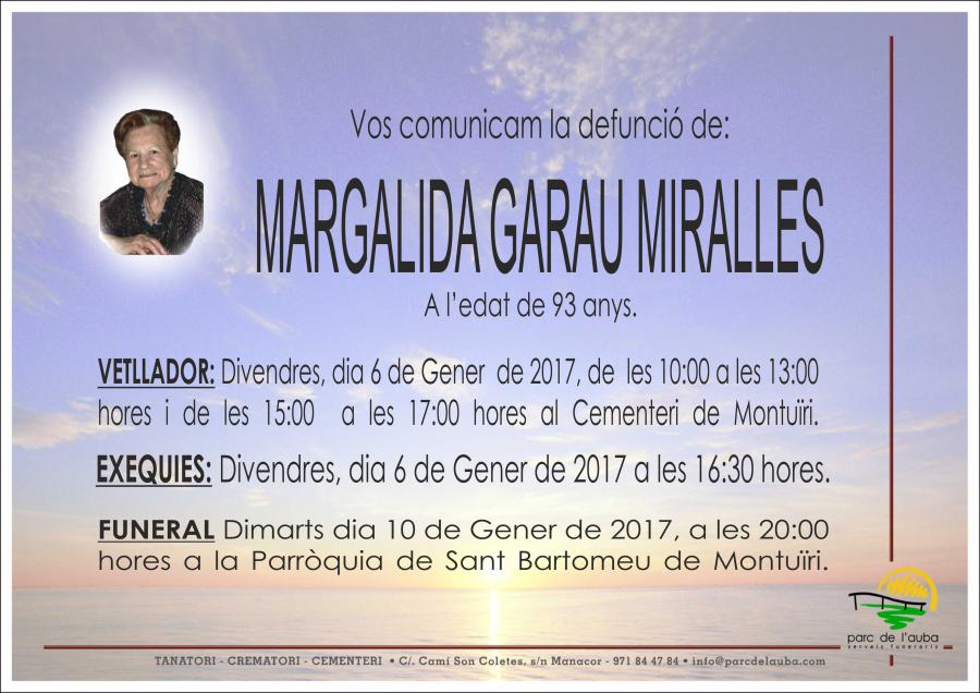MARGALIDA GARAU MIRALLES