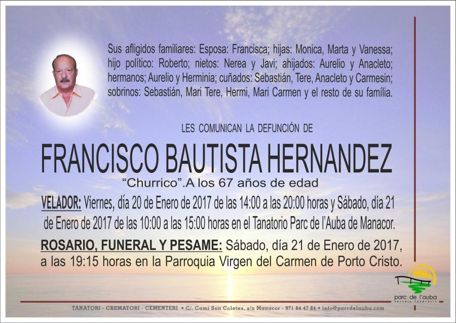 FRANCISCO BAUTISTA HERNANDEZ