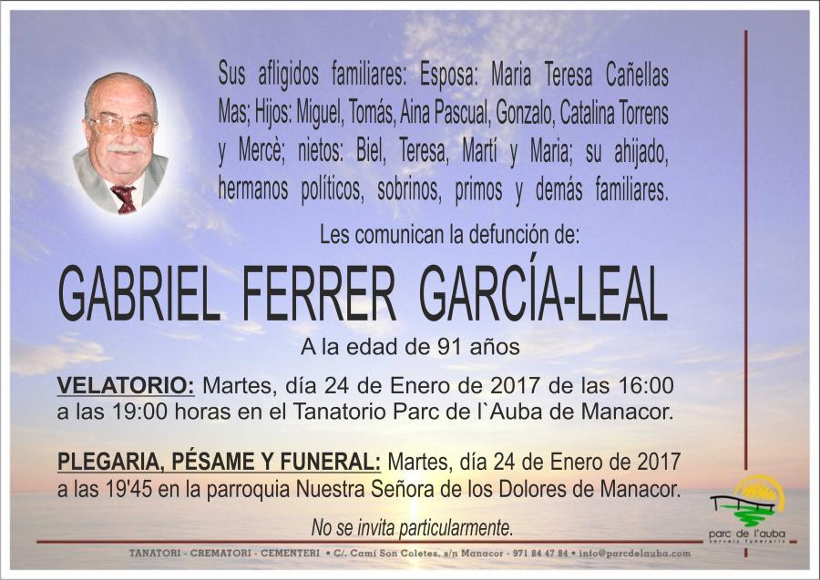 GABRIEL FERRER GARCÍA-LEAL