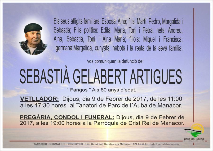 SEBASTIÀ GELABERT ARTIGUES