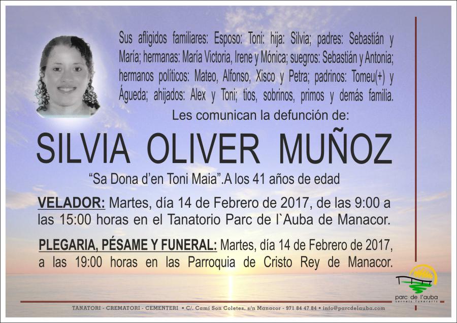 SILVIA OLIVER MUÑOZ
