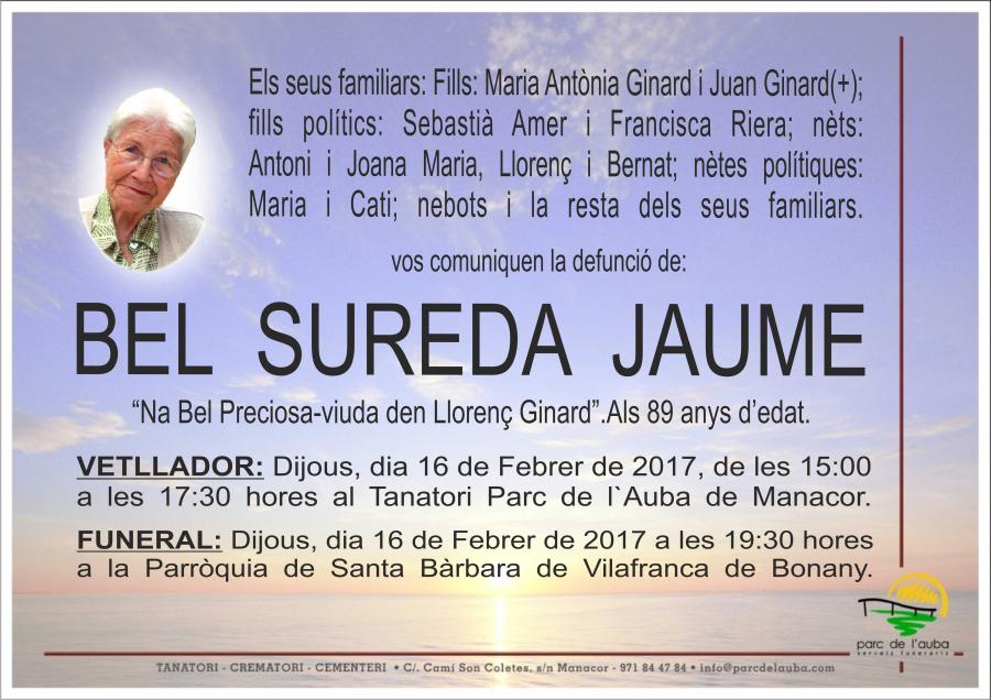 BEL SUREDA JAUME