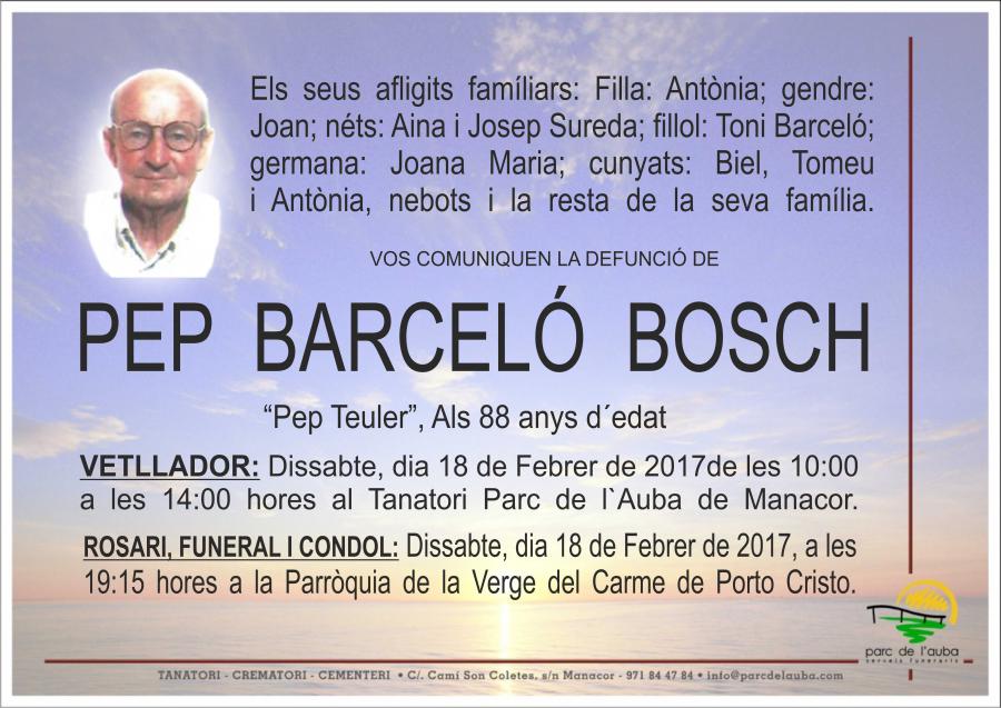 PEP BARCELÓ BOSCH