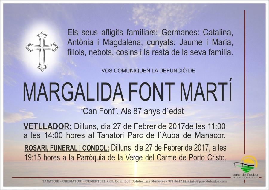 MARGALIDA FONT MARTÍ