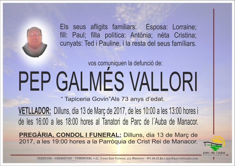 PEP GALMÉS VALLORI