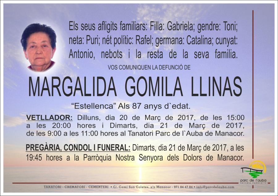 MARGALIDA GOMILA LLINAS