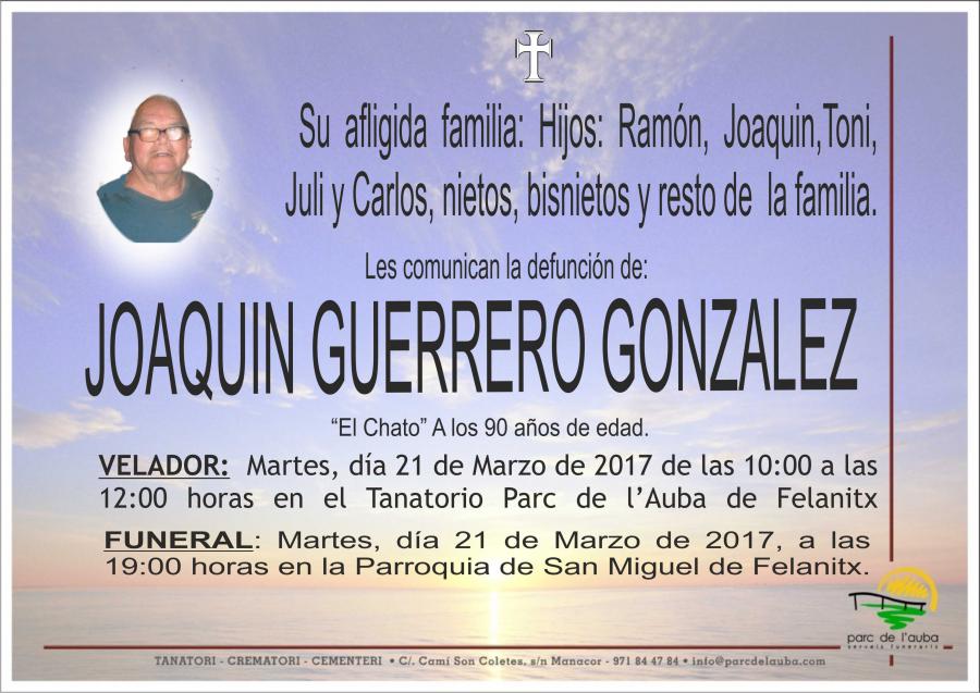 JOAQUIN GUERRERO GONZALEZ
