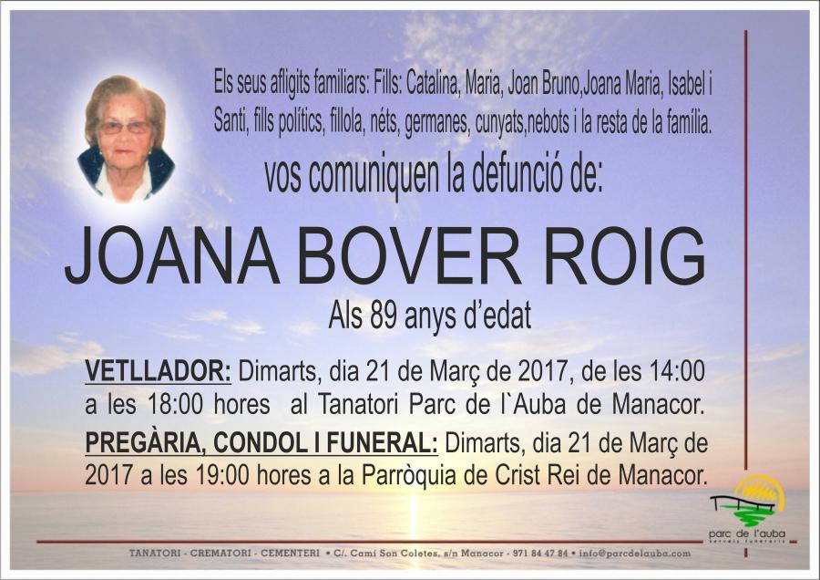 JOANA  BOVER ROIG