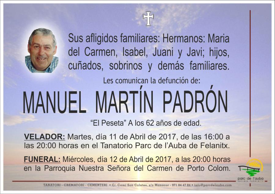 MANUEL MARTÍN PADRÓN