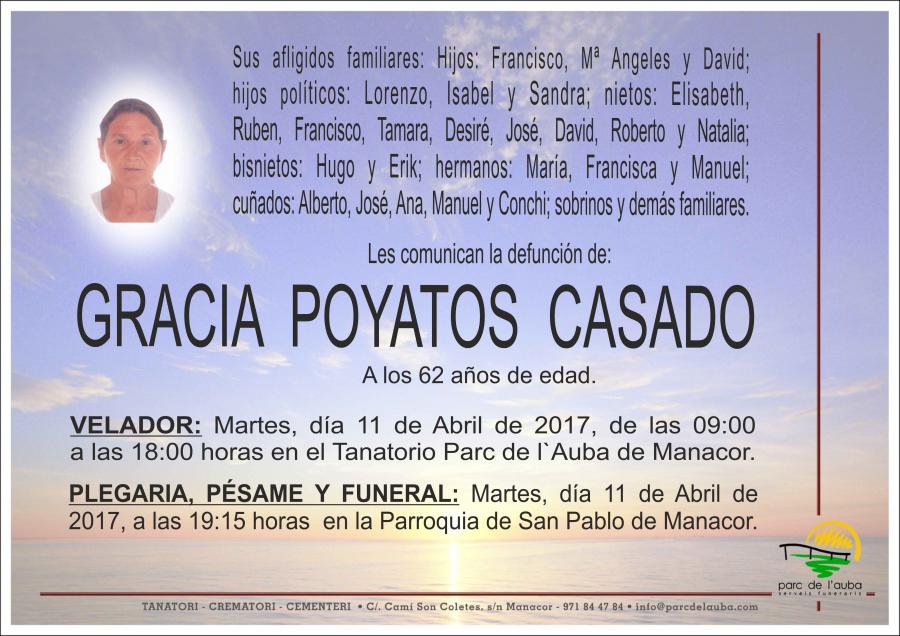 GRACIA POYATOS CASADO