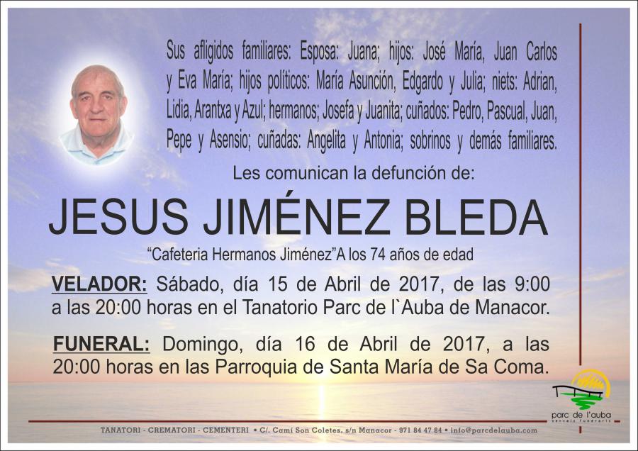 JESUS JIMÉNEZ BLEDA