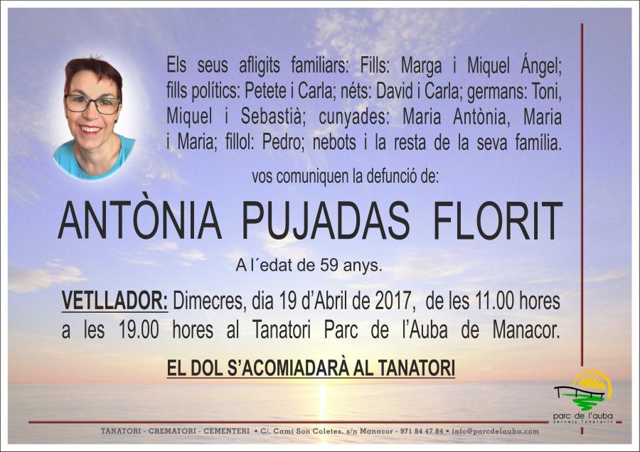 ANTONIA PUJADAS FLORIT