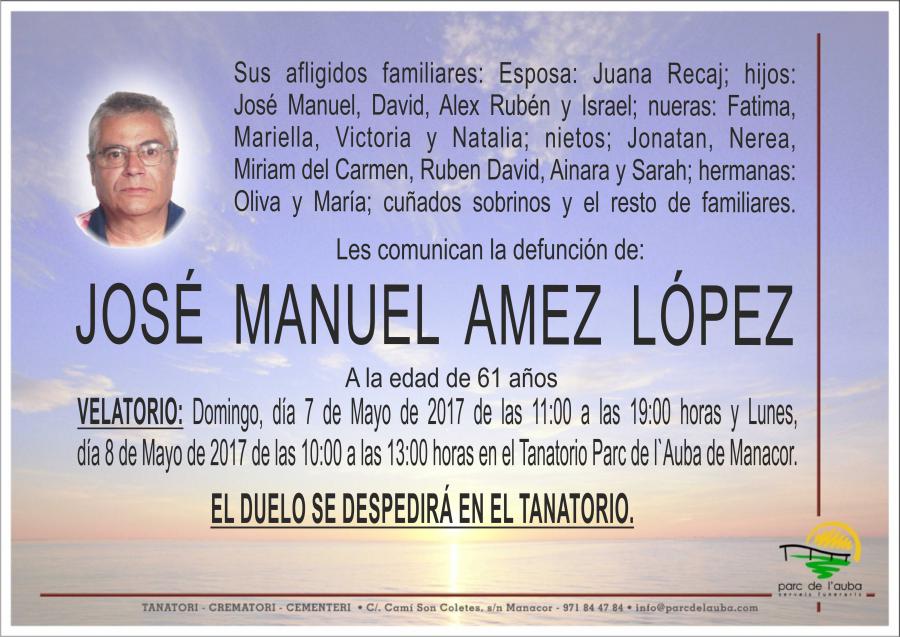 JOSÉ MANUEL AMEZ LÓPEZ