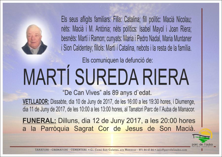 MARTÍ SUREDA RIERA