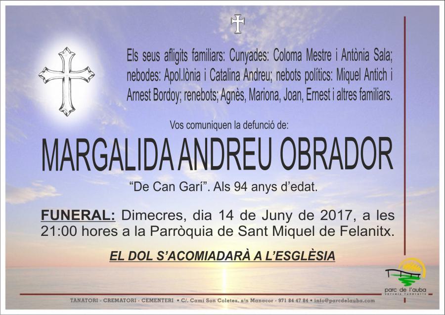 MARGALIDA ANDREU OBRADOR