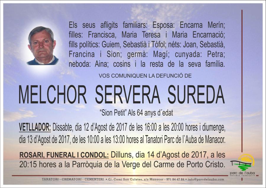 MELCHOR SERVERA SUREDA