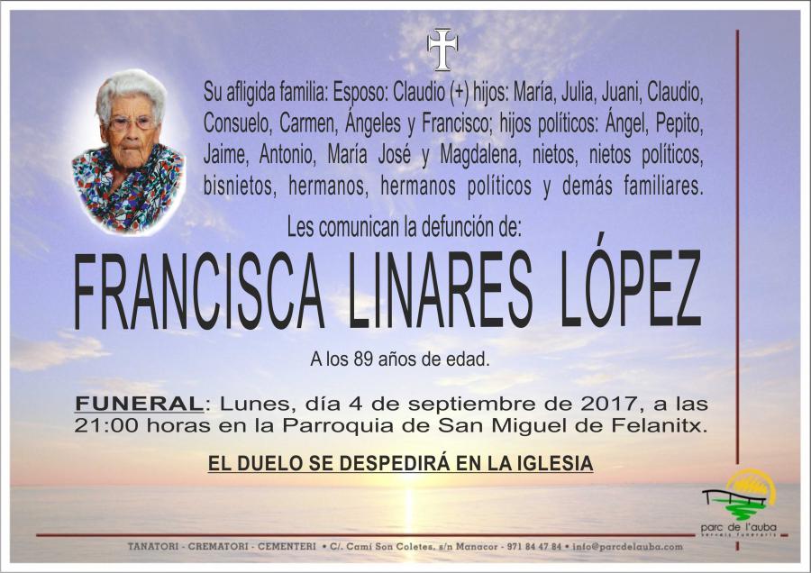 FRANCISCA LINARES LÓPEZ