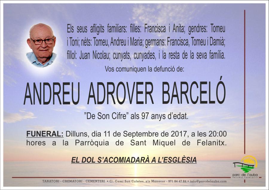 ANDREU ADROVER BARCELÓ