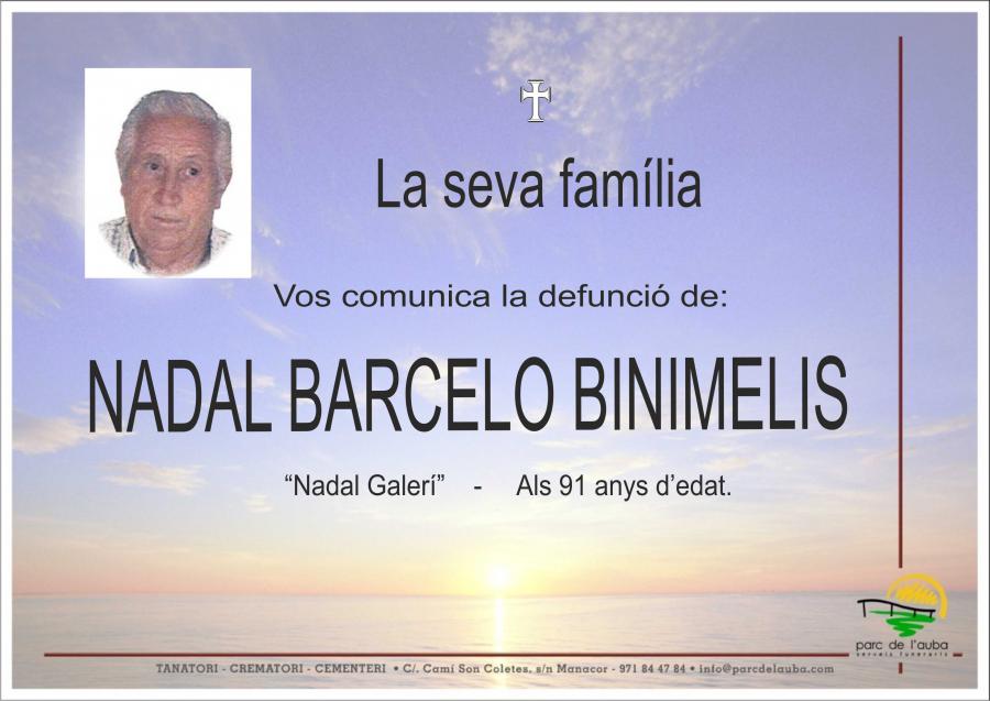 NADAL BARCELO BINIMELIS