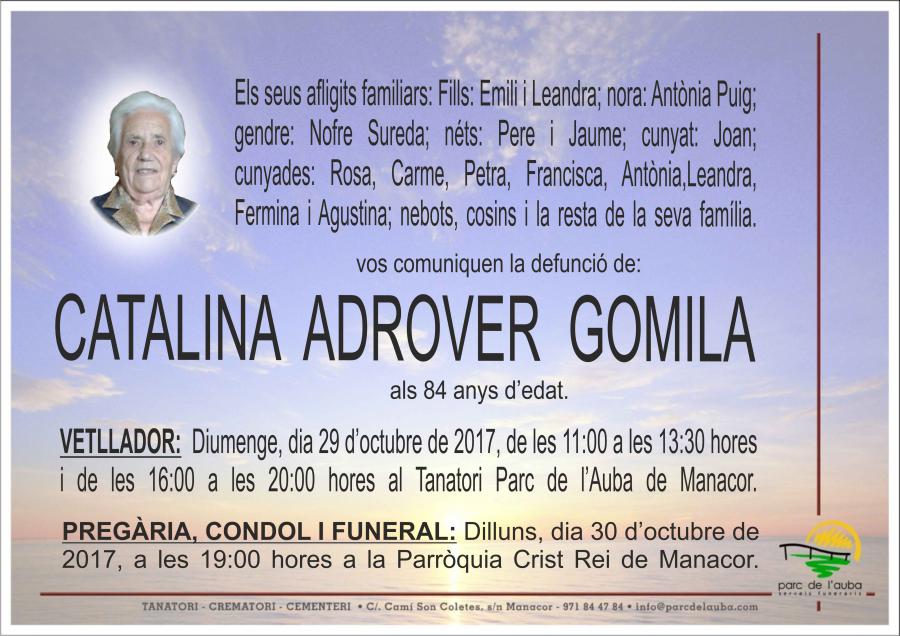 CATALINA ADROVER GOMILA