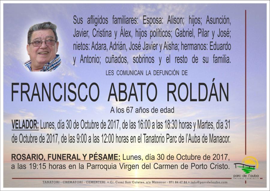 FRANCISCO ABATO ROLDÁN