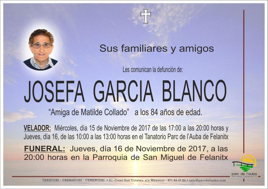 JOSEFA GARCIA BLANCO