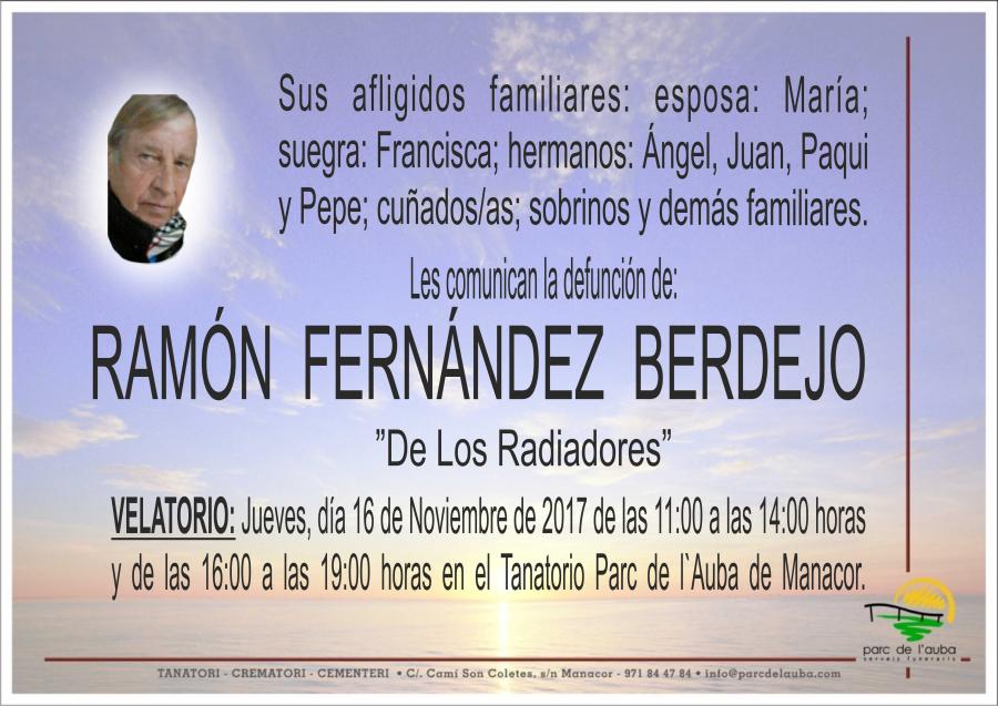 RAMÓN FERNÁNDEZ  BERDEJO