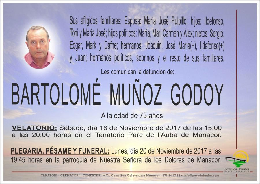 BARTOLOMÉ MUÑOZ GODOY