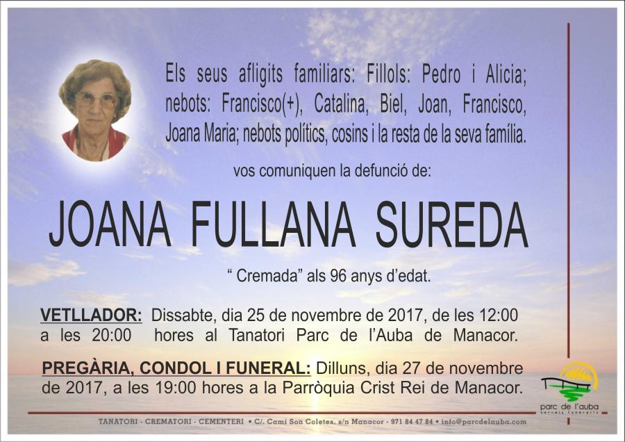 JOANA FULLANA SUREDA