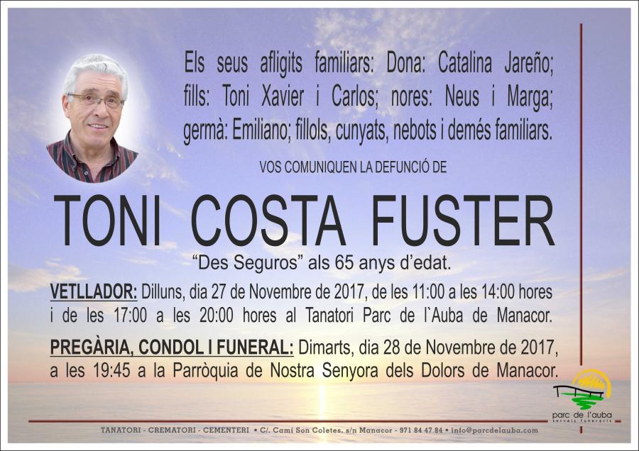 TONI COSTA FUSTER
