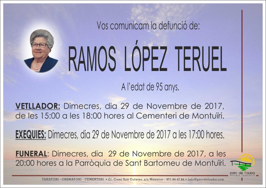 RAMOS LÓPEZ TERUEL
