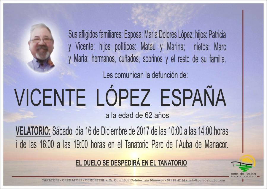 VICENTE LÓPEZ ESPAÑA