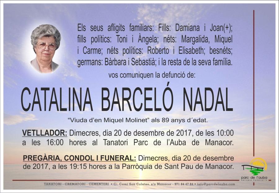 CATALINA BARCELÓ NADAL