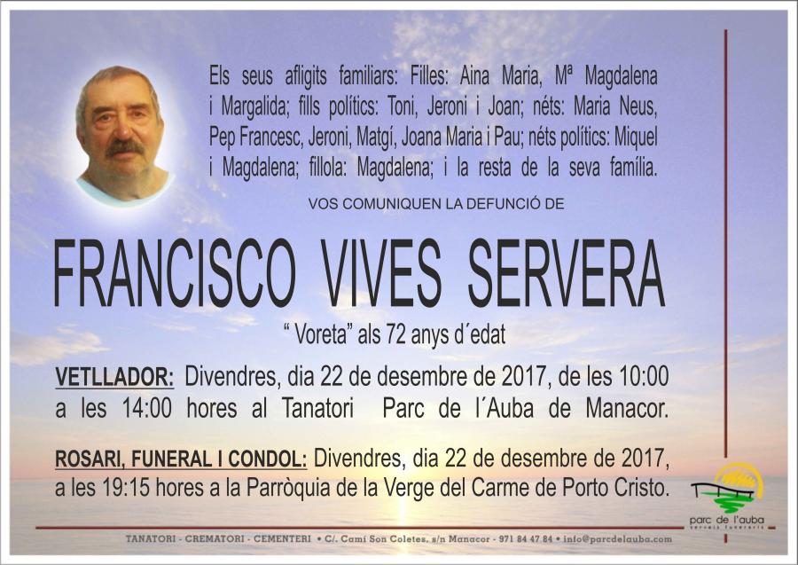 FRANCISCO VIVES SERVERA