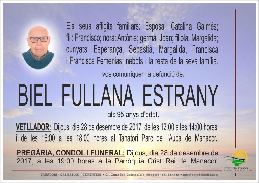 BIEL FULLANA ESTRANY