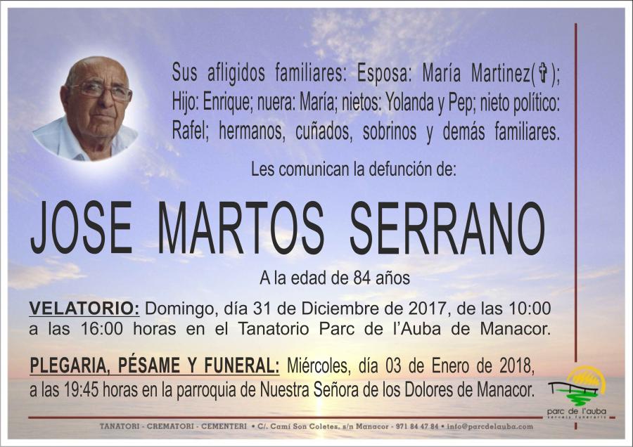 JOSE MARTOS  SERRANO