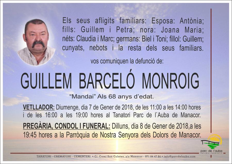 GUILLEM BARCELÓ MONROIG