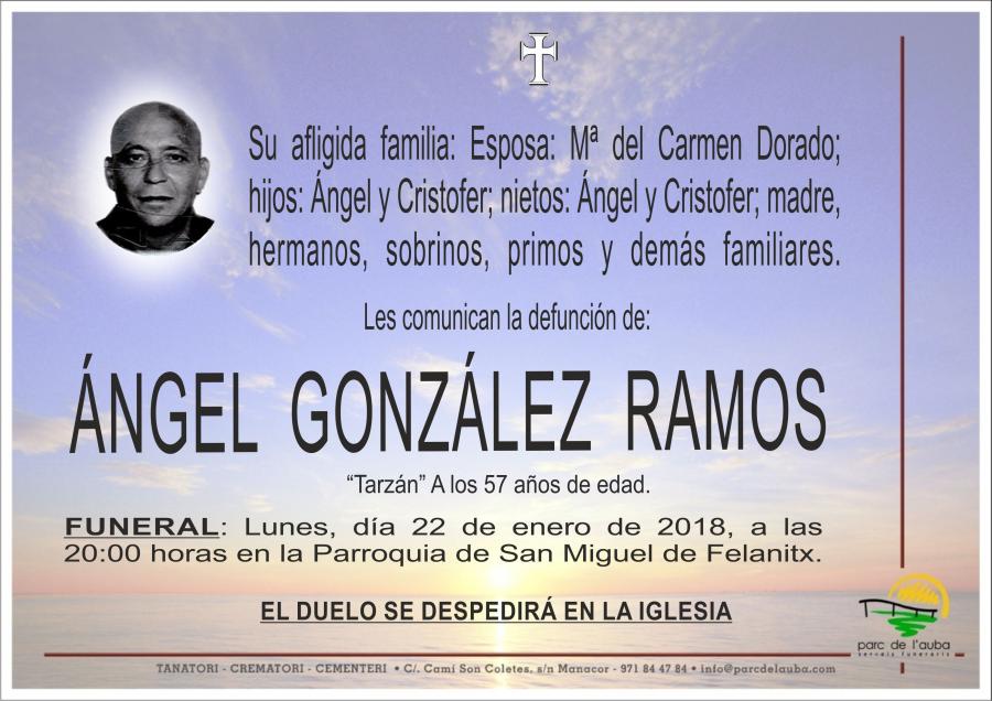 ÁNGEL GONZÁLEZ RAMOS