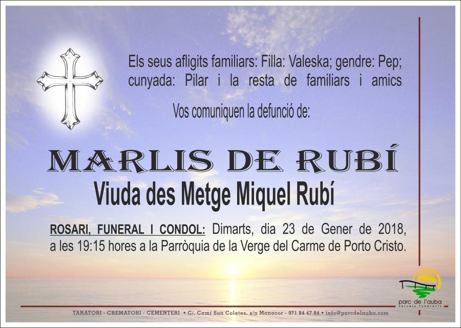 MARLIS RUBÍ