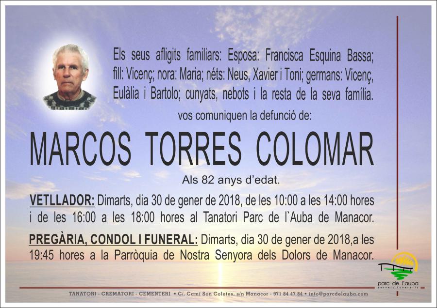MARCOS TORRES COLOMAR