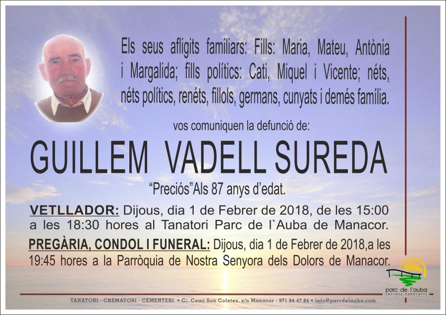 GUILLEM VADELL SUREDA