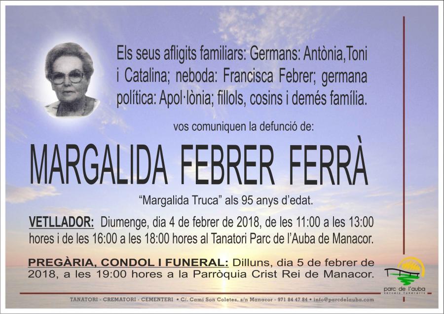 MARGALIDA FEBRER FERRÀ