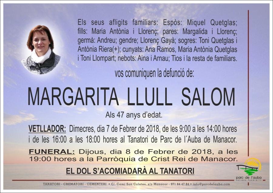 MARGARITA LLULL SALOM