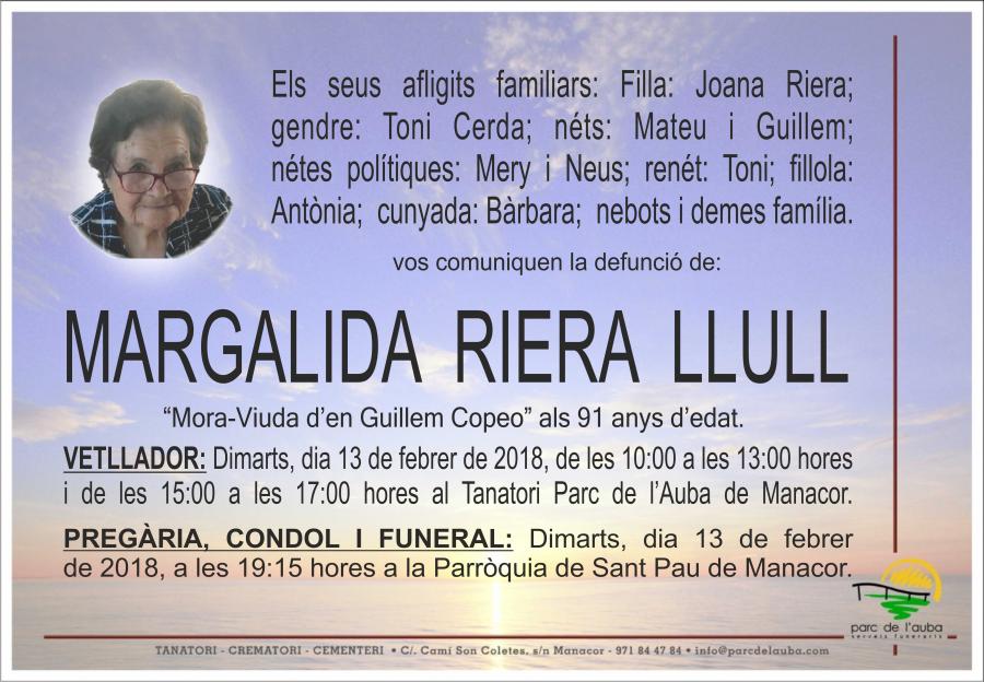 MARGALIDA RIERA LLULL