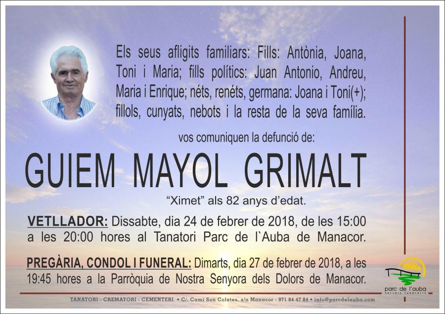 GUIEM MAYOL GRIMALT
