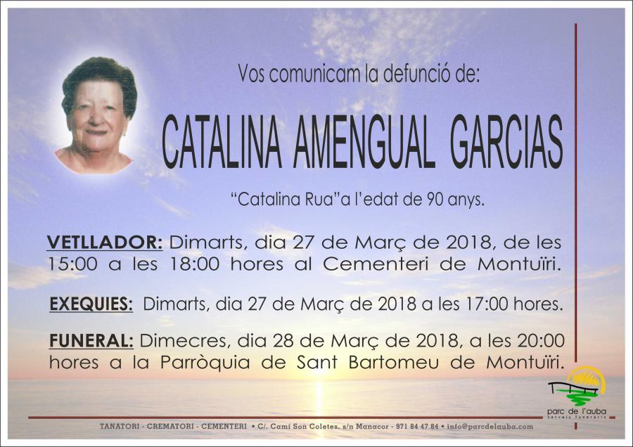 CATALINA AMENGUAL GARCIAS